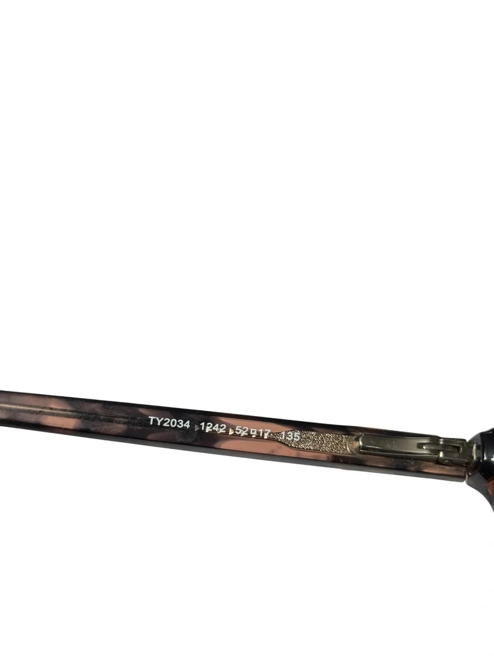 Tory Burch Eyeglasses Frames Glasses TY 2034 1242 Brown Tortoise 52-17-135